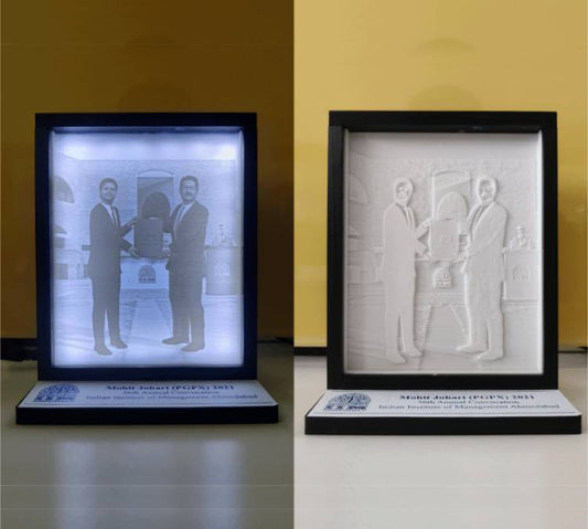 Custom LED Lithophane Photo Frame